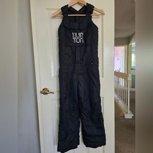Burton Snow Bib, Kids Size 7/8